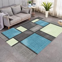 인테리어 방꾸미기 러그 현대 기하학 침실 지역 현관 매트 미끄럼 방지 바닥 깔개 장식 거실 아이 크롤링 매트 alfombra tapis빈티지 거실