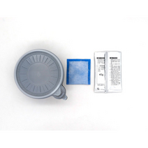 핫쿡 발열 용기 원형 발열제 보온 도시락 포장용 조리용 배달용, 발열제40g(3개)