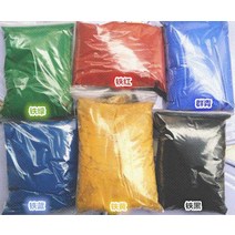 원료 국표 특급 산화철 핑크 레드 엘로 블루 그린 블랙 갈색 오렌지색 500G 룩 2570966782, 단합, 블루 떼 청 블루 462