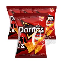 롯데 도리토스 나쵸 치즈맛84g 4입 인기과자 스낵간식