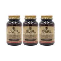 SOLGAR 솔가 엽산 800mcg 250정 3팩