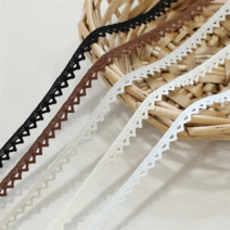 1마/90cm) 토션레이스 작은뾰족이 5종, 내추럴