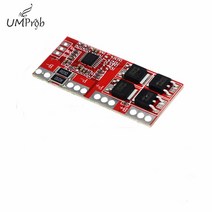 BMS보드4s 30A 14.4V 전류 리튬 이온 배터리 18650 BMS 충전기 보호 보드, 한개옵션0