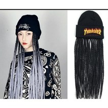 비니 모자 가발 세트 헤어 로프 여성가발 17종, free, Q