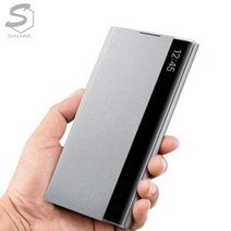 기타 바보사랑[수나르]갤럭시A30 A30s A305 A307 클리어뷰 플립 핸드폰케이스, 갤럭시A30(A305)/spc064블루, 블루