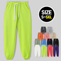 [빅사이즈] 남녀공용 데일리 트레이닝 조거밴딩바지 (MDLP689BM)