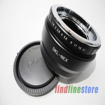 Voigtlander-레티나 DKL 렌즈 소니호환 NEX E 마운트 카메라 3 5 6 7 C3 5C 5N a7 a5000 VG10E VG20EH 어댑, 한개옵션0