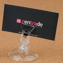 HY 흡착식 스탠드형 숏클립 쇼카드집게 POP클립, 집게형