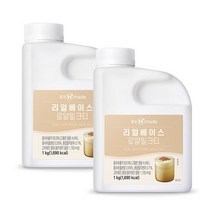 흥국에프엔비 맘스 리얼 로얄밀크티베이스 1kg, 2개