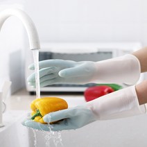 니트릴 라텍스 다용도 만능 고무장갑, 3.블루(M)
