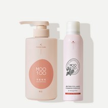 무백 수분케어 SET 자몽워터샴푸 500ml + 멜팅콜라겐 포밍에센스 200ml, 2개 set, 500ml+200ml