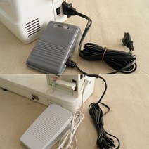 부라더미싱 정품 속도조절 페달 전기코드 일반형(일체형) 분리형(전자미싱 이노비스용) PQ1500전용, 일반형(페달코드 일체형)