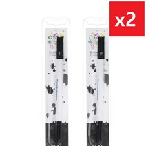 컬러스플래시 식용컬러 아이싱 펜 식품용 마커 블랙 Colour Splash Edible Food Colouring Icing Pen black 2ml 4팩, 4개