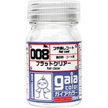 gaianotes 가이아노츠 008 [가이아 컬러 플랫 클리어 15mL 무광], 단일