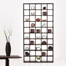 아트미니 40종택1 다기장 다완장 찻장 그릇장 주방장식장 다기 보관함, 25_78x10x55cm(30칸)