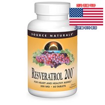 소스내츄럴스 레스베라트롤 프테로스틸벤 소스 내츄땡 200mg 60정 약들약 고약사 사은품추가증정 소스네츄럴스