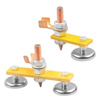 어스클램프 용접홀더 집게 봉 용접접지자석 - 나르웨일통상, 더블자석 + 너미널