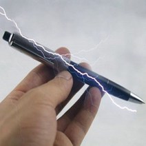 가볍고 부드러운 일본 볼펜 제브라 볼펜 3색 필기구 참신 전기 충격 펜 장난감 안전 실용적인 볼펜 유틸리티 가제트 개그 농담 재미 장난 트릭 재미 친구 최고의 선물, (193)Black