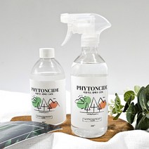 좋은아침 편백나무 피톤치드 탈취제 편백향 나무향 디퓨저, 2통, 500ml