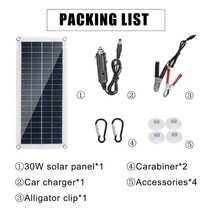 가정용태양광 아파트태양광 태양열발전기 1000w 인버터 시스템 30w 태양 전지 패널