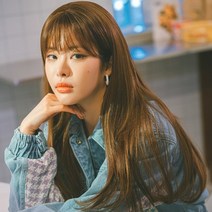 여성 통가발 롱 레이어드 허쉬컷 긴머리 여자가발, S, 솜브레쵸코브라운+밀크브라운