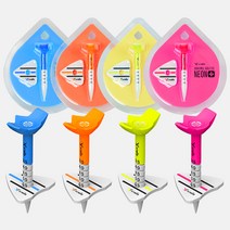 엑스넬스 컨트롤 골프티 티꽂이 네온플러스 1P, 네온그린