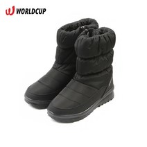 월드컵 한나 따뜻한 보아내피를 사용하고 접지력이 우수한 창을 사용한 여성 패딩부츠