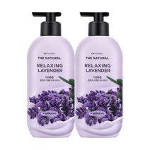 온더바디 더내추럴 바디로션 라벤더 400ml x 2개
