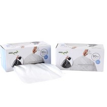 이지원플러스 다용도 분리수거 롤봉투 1+1 투명+투명 20L, 80L