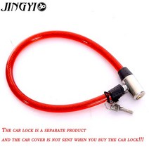 모토 커버 가와사키 z750 2004 2005 2006 zzr 400 z1000 vulcan s 650 용 야외 방수 UV 프로텍터, 1600-1800mm의 경우 m, 빨간색