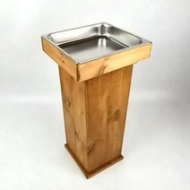 업소용 재떨이 건물 야외 흡연실 스탠드 높은, 재떨이-스탠드형(무도색)18x16x79cm