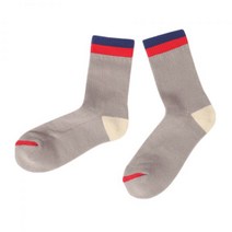 DRIFE COLOR BLOCK SOCKS LIGHT GREY