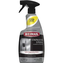 와이만 스테인리스 스틸 클리너 스프레이 대용량 651ml Weiman Stainless Steel