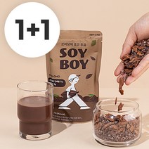 쏘이보이 국산 검은콩 고단백 무가당 초코두유 1+1, 30포, 200ml