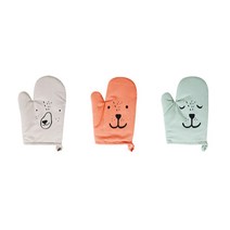 애니멀 프렌즈 주방 오븐장갑 렌지장갑 안티고온, 곰돌이 오븐장갑/오렌지
