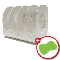 파미레 프라이팬 정리대 4P 세트 후라이팬 선반 거치대, 그레이