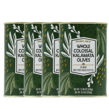 3+1 트레이더 조 홀 콜로썰 칼라마타 올리브 Kalamata Olives 선물용 450g
