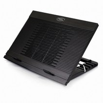 DEEPCOOL N9 Black BRAVOTEC, 노트북받침대 쿨러 쿨링패드 N9 Black BRAVOTEC