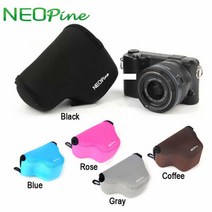 카메라 케이스 가방 삼성 NX3000 NX2000 NX1000 20 50mm 렌즈 소프트 네오프렌 렌즈 보호 내부 주머니|camera case bag|bag forcase ba, 단일, 1개, 파란