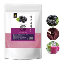 왕의열매 국내산 아로이니아분말 500g 킹스베리 초크베리, 1개