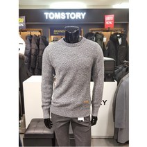 톰스토리 W몰 톰스토리 합사 변형조직 니트 스웨터 T88M2204Q93D2