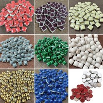 자기질 공예타일, B02.입체큐브 베이비옐로우