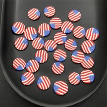 60g 미국 국기 Polymerclay 어린이 점토 뿌리 Diy/스크랩북 장식/공예 필러/공예 Diy 만들기/네일 아트, [09] 60g R B