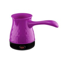 미니커피머신 카페커피머신 업소용커피머신OXPHIC-전기 600W 터키 커피 메이커 500ML 머신 차 보일러 포트, 02 보라색_01 EU