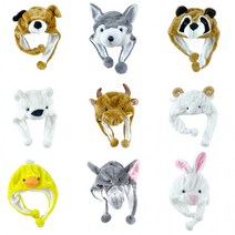 인생네컷 셀프 동물 인형 모자, 1개, 젖소