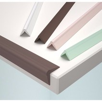 코쿤) 실리콘 모서리 보호가드 2개입, 핑크, 2개, 50cm