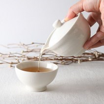 백자 1인 다기세트 5인 전통 4인 찻잔 용품 다도 3인, 본상품선택