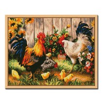 아트홀릭 보석십자수 인물&동물 십자수 DIY 비즈, D446_부귀공명