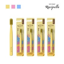 [루치펠로] 식물유래 키즈칫솔 4개입, 색상:울라울라 칫솔 4개입