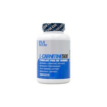 EVLution Nutrition 이볼루션 뉴트리션 L 카르니틴 500 mg 타르타르산염 120제공량 120 캡 미국